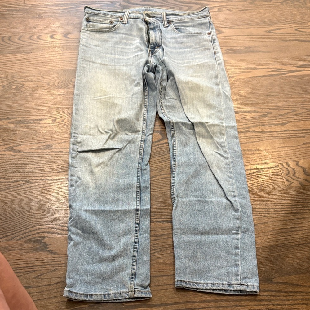 Levi's Men's Straight Jeans in Light Blue